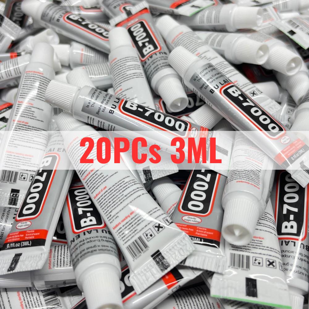 Contact Cement Glue - 1/5/10/20pcs B7000 3ML Glass Plastic Universal