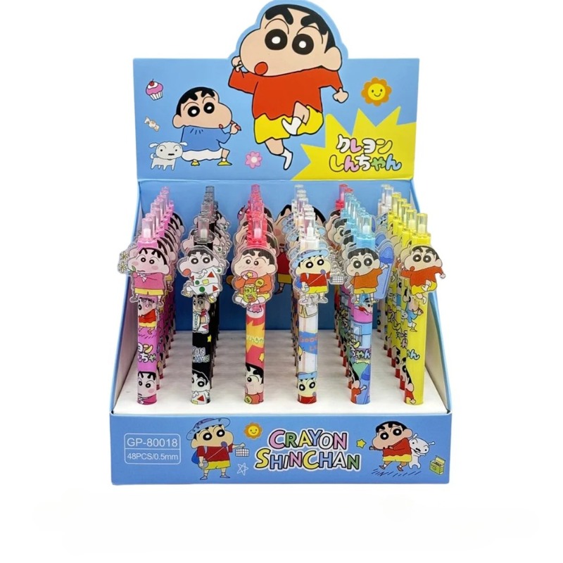 Cosplay Floating Prop - Crayon Shin-chan 6/48pcs Point Pen Cartoon