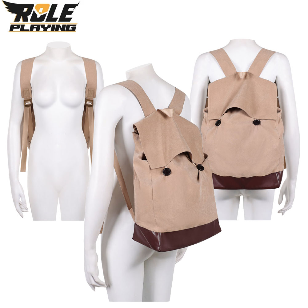 Cosplay Material For Prop - Luffy Cosplay Schoolbag Backpack Men Adult