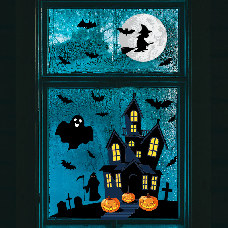 Cosplay Bat Prop - Ghost Bat Witch Window Sticker Halloween