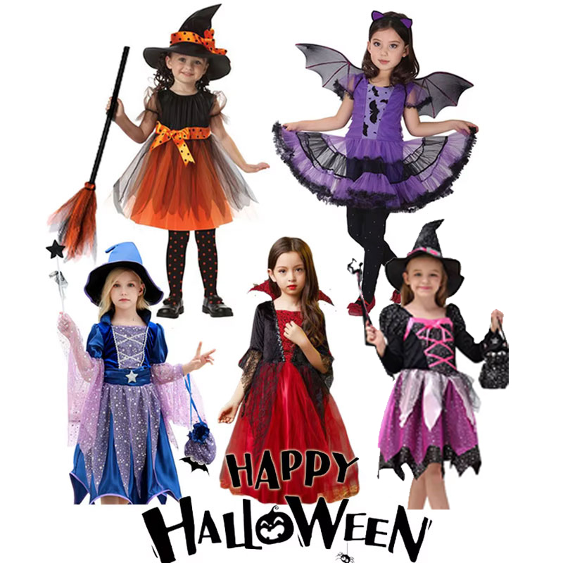 Cosplay Bat Prop - Halloween Costume for Girls Dress Scarlet