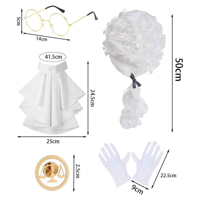 Cosplay Prop Kit - Classic Judge Lawyer Cosplay Kit 5