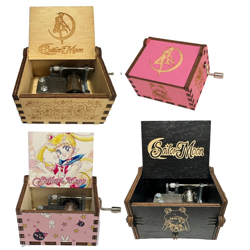 Cosplay Floating Prop - Sailor Mooned Theme Music Box Ornaments