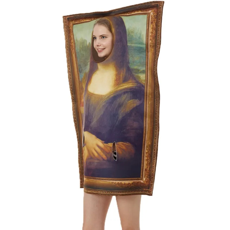 Cosplay Prop Pattern - Mural Pattern Performance Costume New Jumpsuit