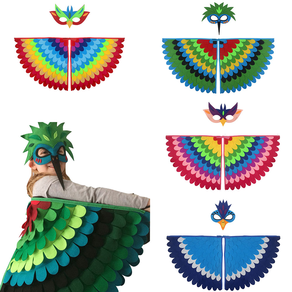 Cosplay Prop Pattern - Cute Owl Wings Costume Animal Peacock