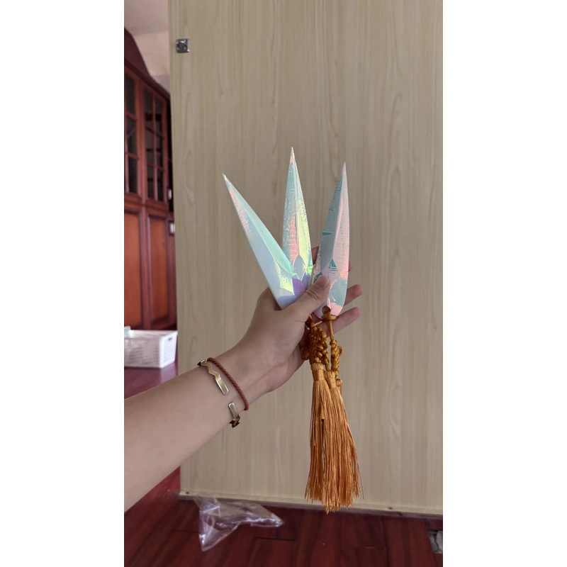CyAnime KPop HUNTR/X Zoey Cosp - Cosplay Prop Knife recension och pris