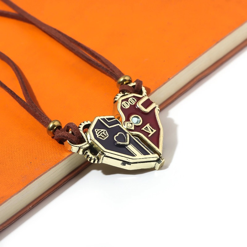 Game Arcane Caitlyn Vi Necklac - Magnetic Clasp Cosplay recension och pris