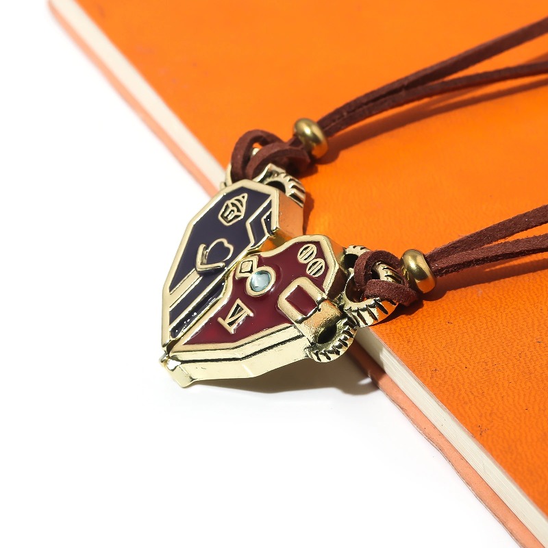 Game Arcane Caitlyn Vi Necklac - Magnetic Clasp Cosplay recension och pris