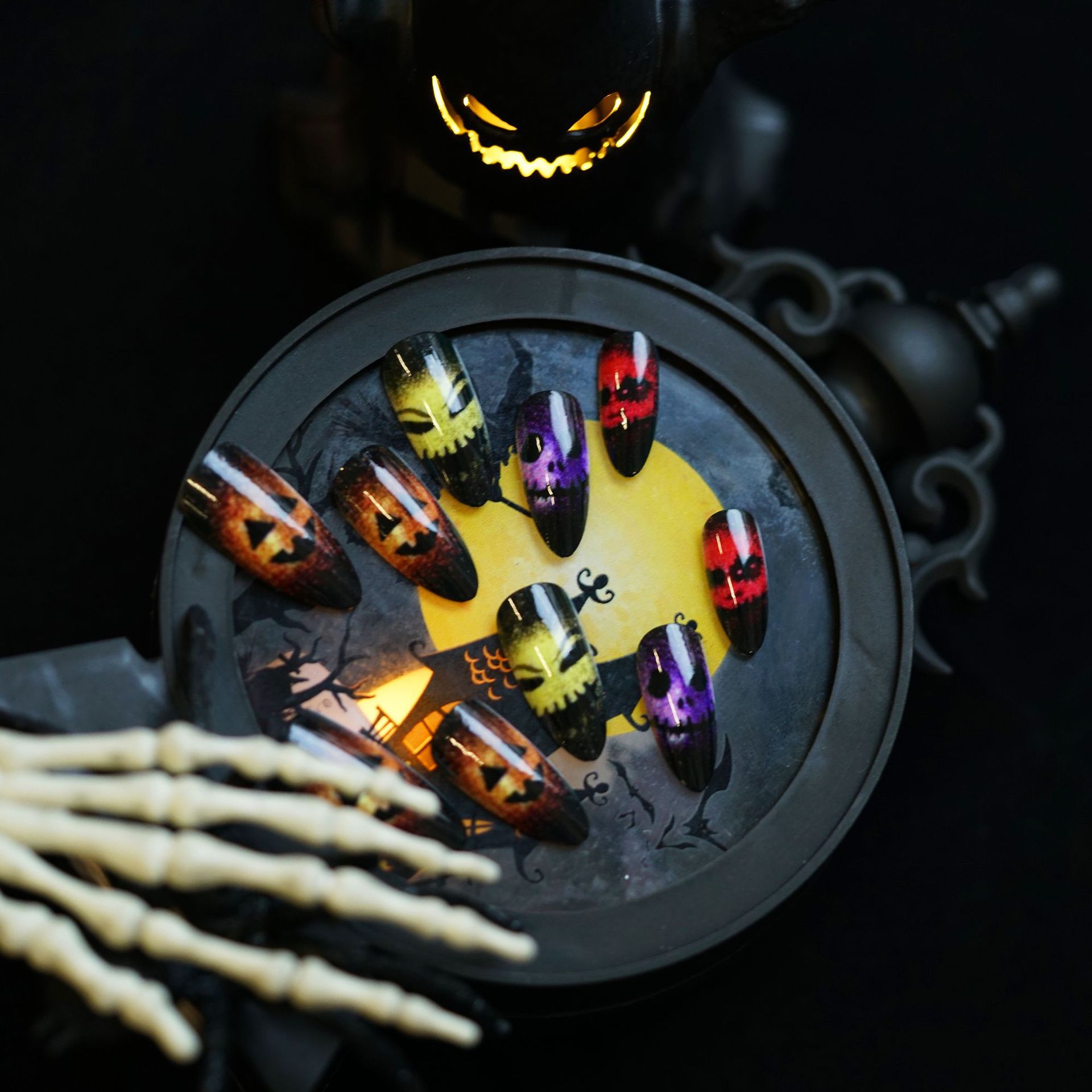 24pcs 2025 Halloween 3D Cat Ey - Cosplay Bat Prop recension och pris