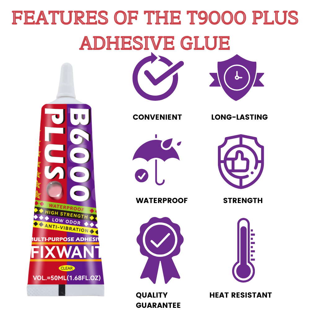 B6000 PLUS 15/50/110ML Clear C - Contact Cement Glue recension och pris