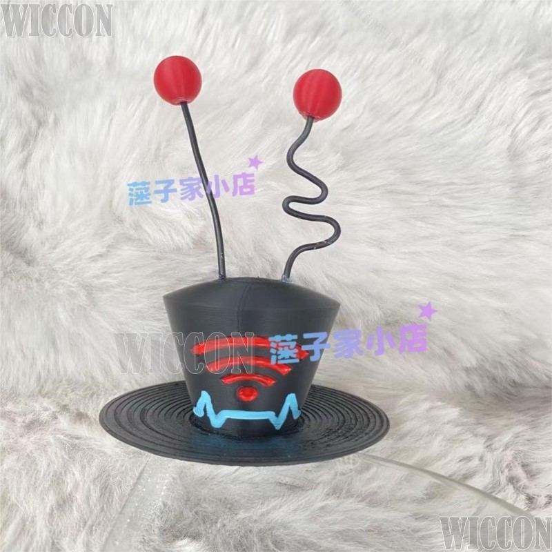 Vox Black Hat Anime Hassbin Co - Cosplay Prop 3D Print Settings recension och pris