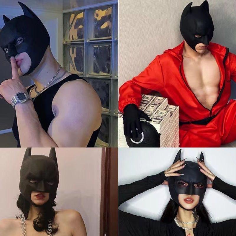 Halloween Latex Bat Mask Cospl - Cosplay Bat Prop recension och pris