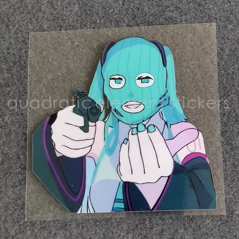 Miku Motorcycle Sticker Water  - Cosplay Floating Prop recension och pris