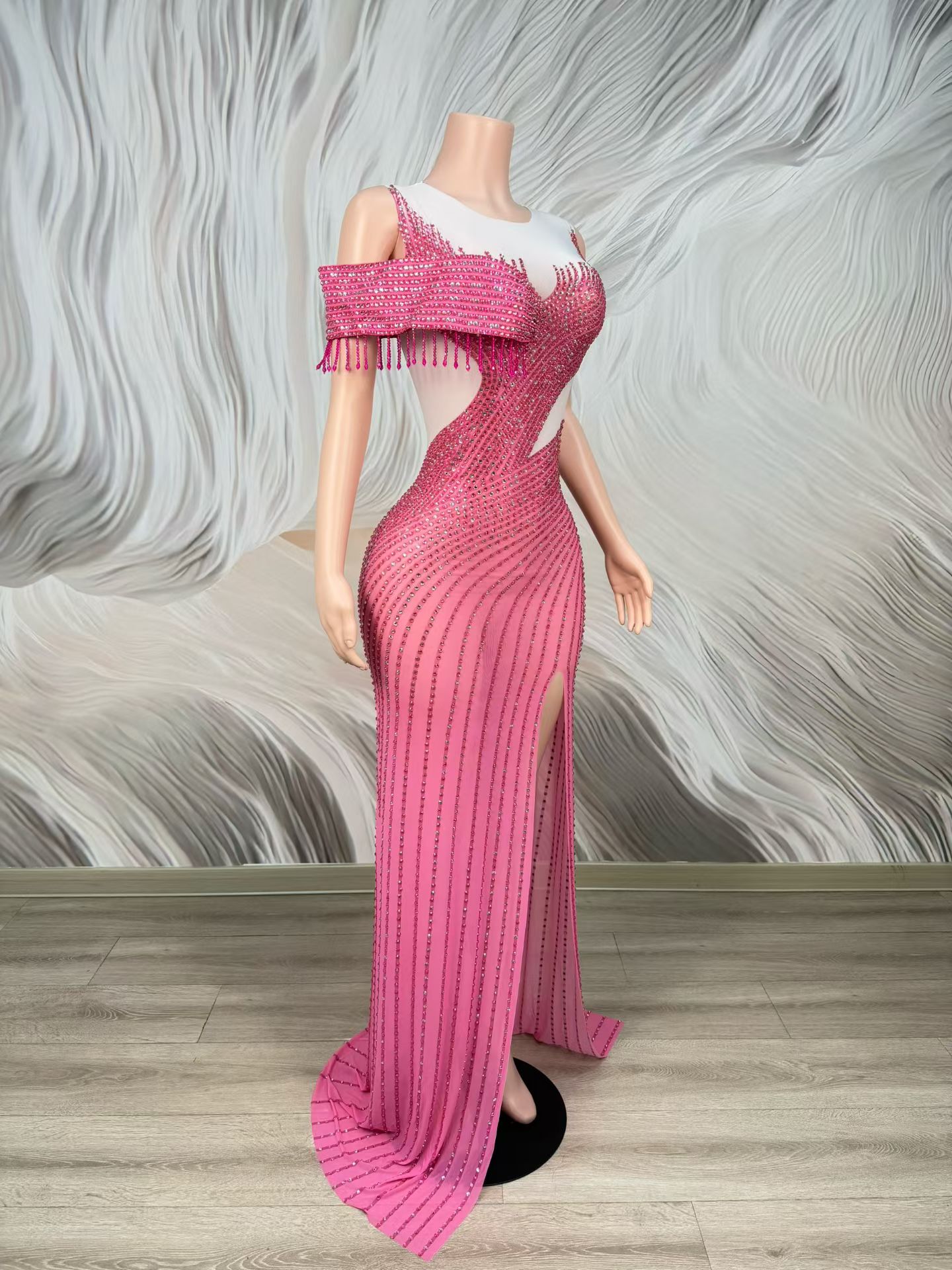 Mulan Elegant Fuchsia Full Rhi - Briar Cosplay Prop recension och pris