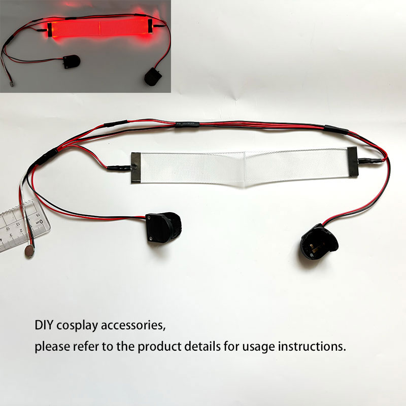 Red Flexible Bendable DIY LED  - Cosplay Prop Kit recension och pris
