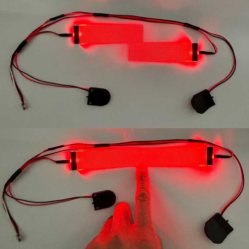 Red Flexible Bendable DIY LED  - Cosplay Prop Kit recension och pris
