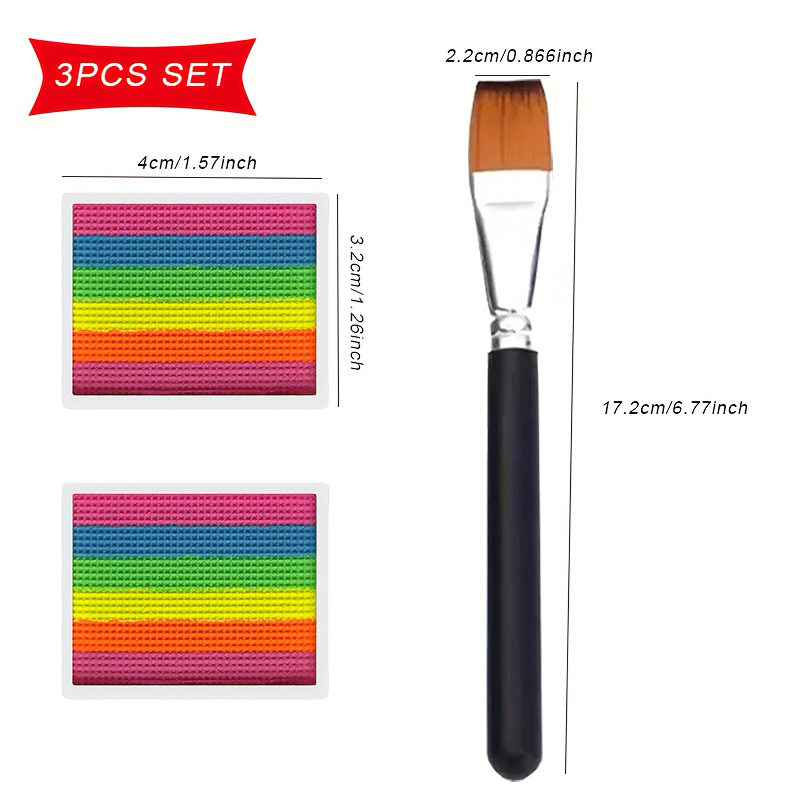 Rainbow Face and Body Paint Se - Body Paint Sfx recension och pris
