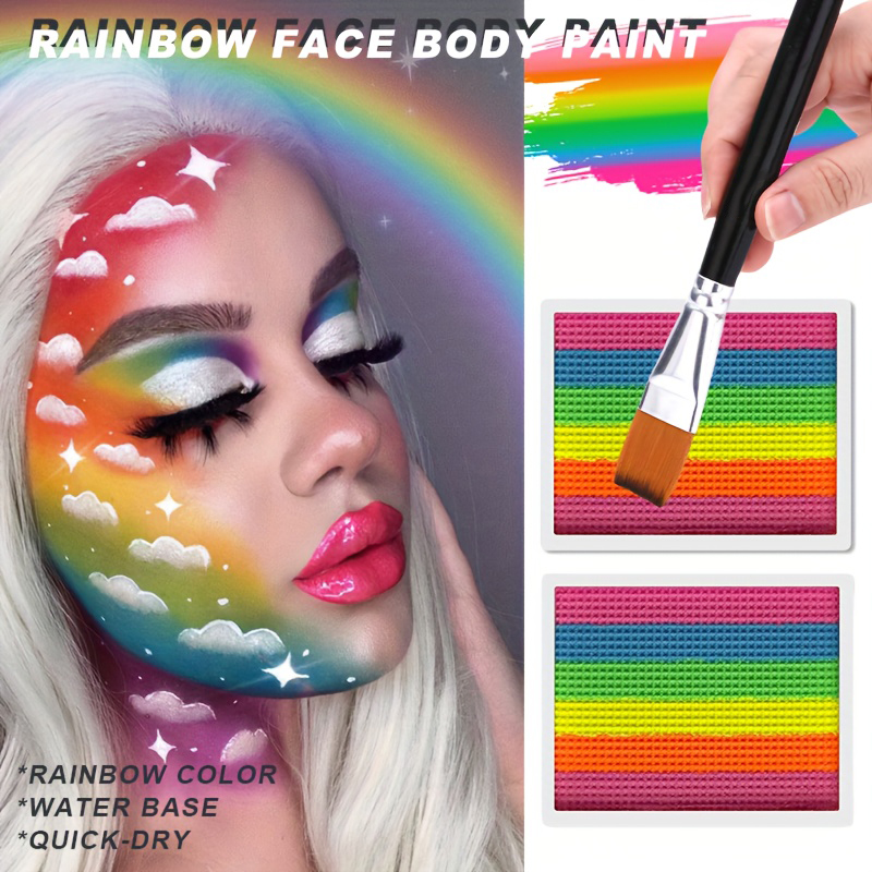 Rainbow Face and Body Paint Se - Body Paint Sfx recension och pris