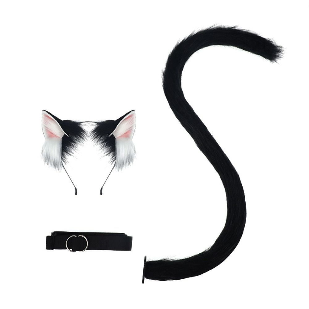 New Realistic Cat Ear Headband - Cosplay Prop Kit recension och pris