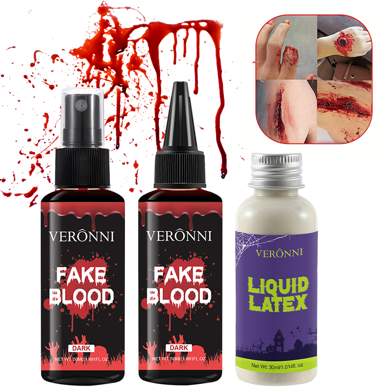 Halloween 50ml Fake Blood Spra - Body Paint Sfx recension och pris