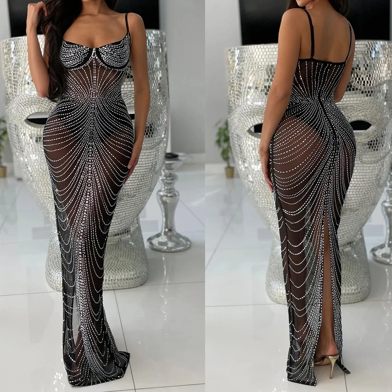 Party Sequins Dress Women Eleg - Briar Cosplay Prop recension och pris