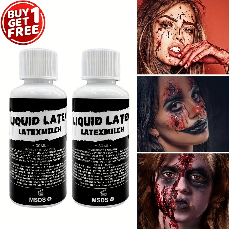 2pcs Liquid Latex Halloween SF - Body Paint Sfx recension och pris
