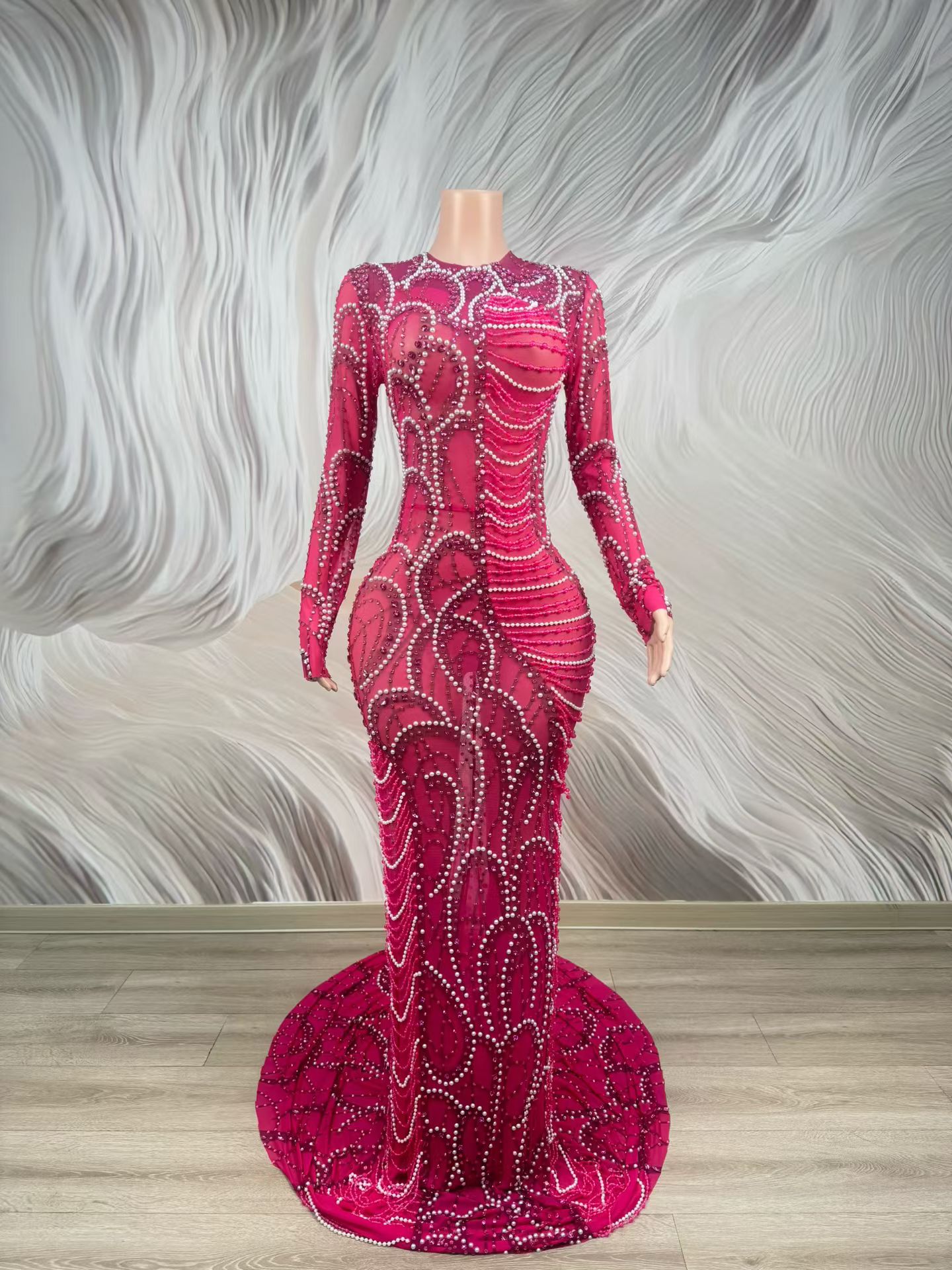Luxury Long Sleeves Pearls Cry - Briar Cosplay Prop recension och pris