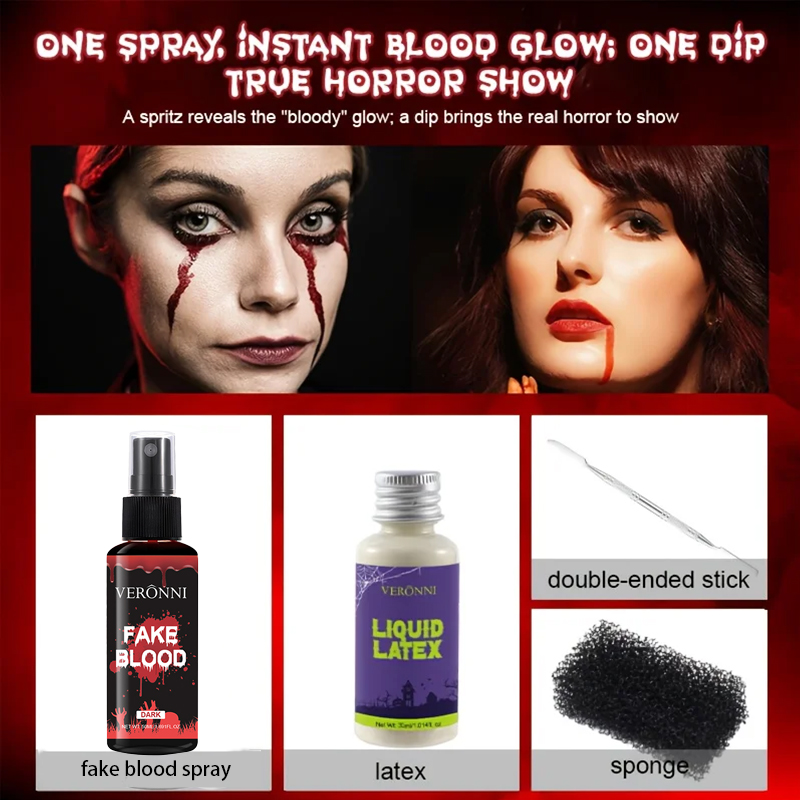 Liquid Latex SFX Makeup Kit wi - Body Paint Sfx recension och pris
