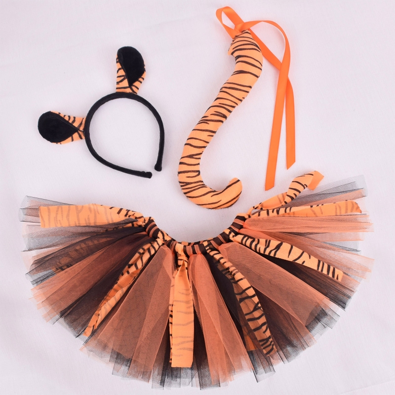Tiger Costume Set Tiger Ears T - Cosplay Prop Kit recension och pris