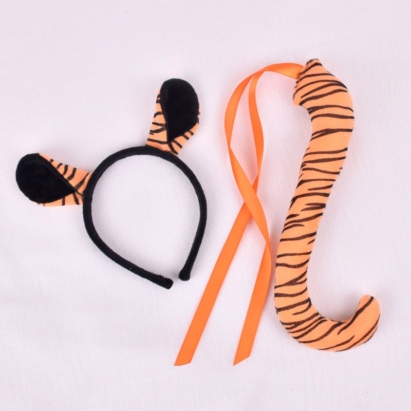 Tiger Costume Set Tiger Ears T - Cosplay Prop Kit recension och pris