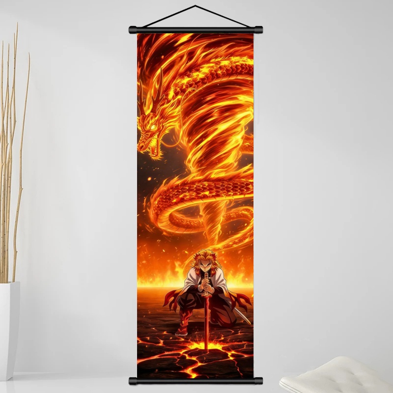 Demon Slayer Kyojuro Rengoku H - Anime Cosplay Prop recension och pris