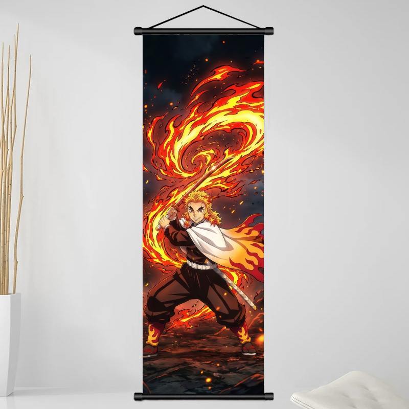 Demon Slayer Kyojuro Rengoku H - Anime Cosplay Prop recension och pris