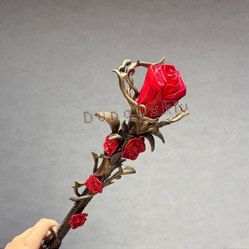 Sylus Staff Silver Wing Demon  - Cosplay Prop 3D Print Settings recension och pris