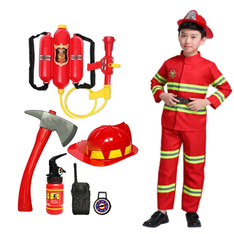 New Firefighter Uniform Sam Fi - Cosplay Prop Works recension och pris