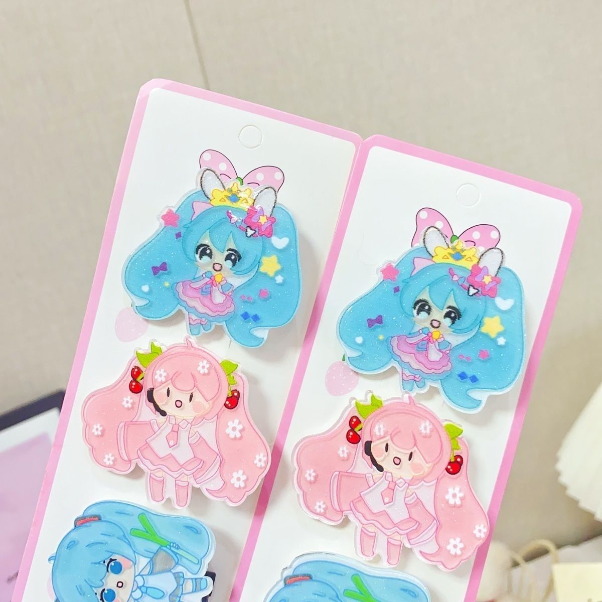 Hatsune Miku cartoon hair clip - Cosplay Floating Prop recension och pris