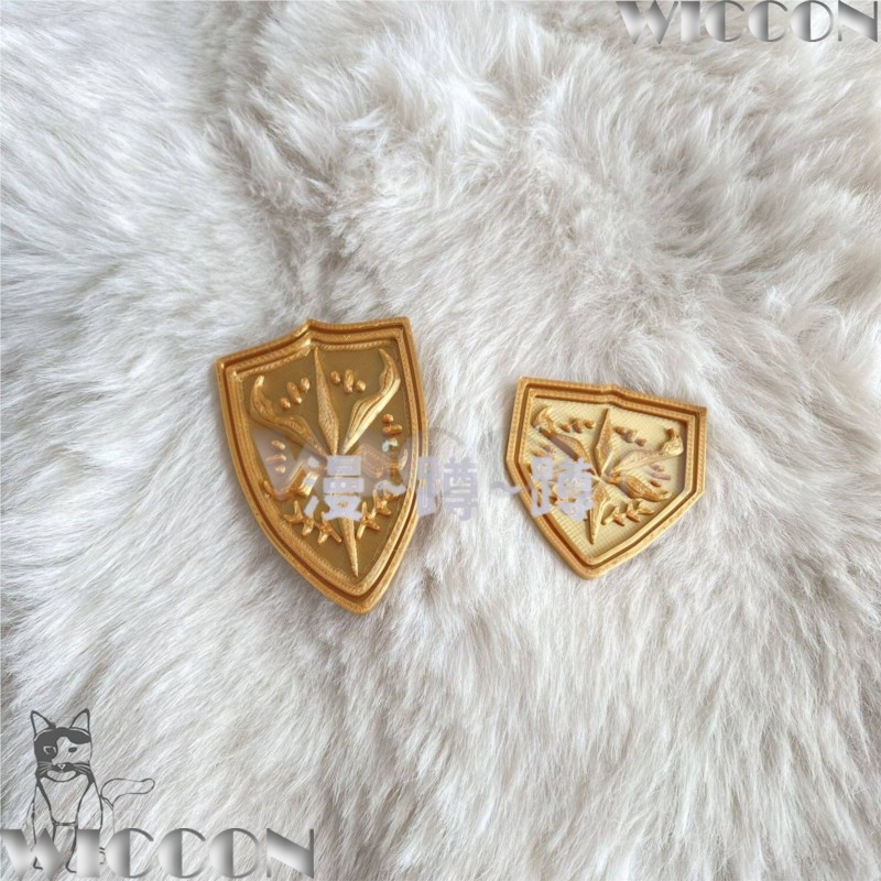 Golden school emblem tsukinomo - Cosplay Prop 3D Print Settings recension och pris