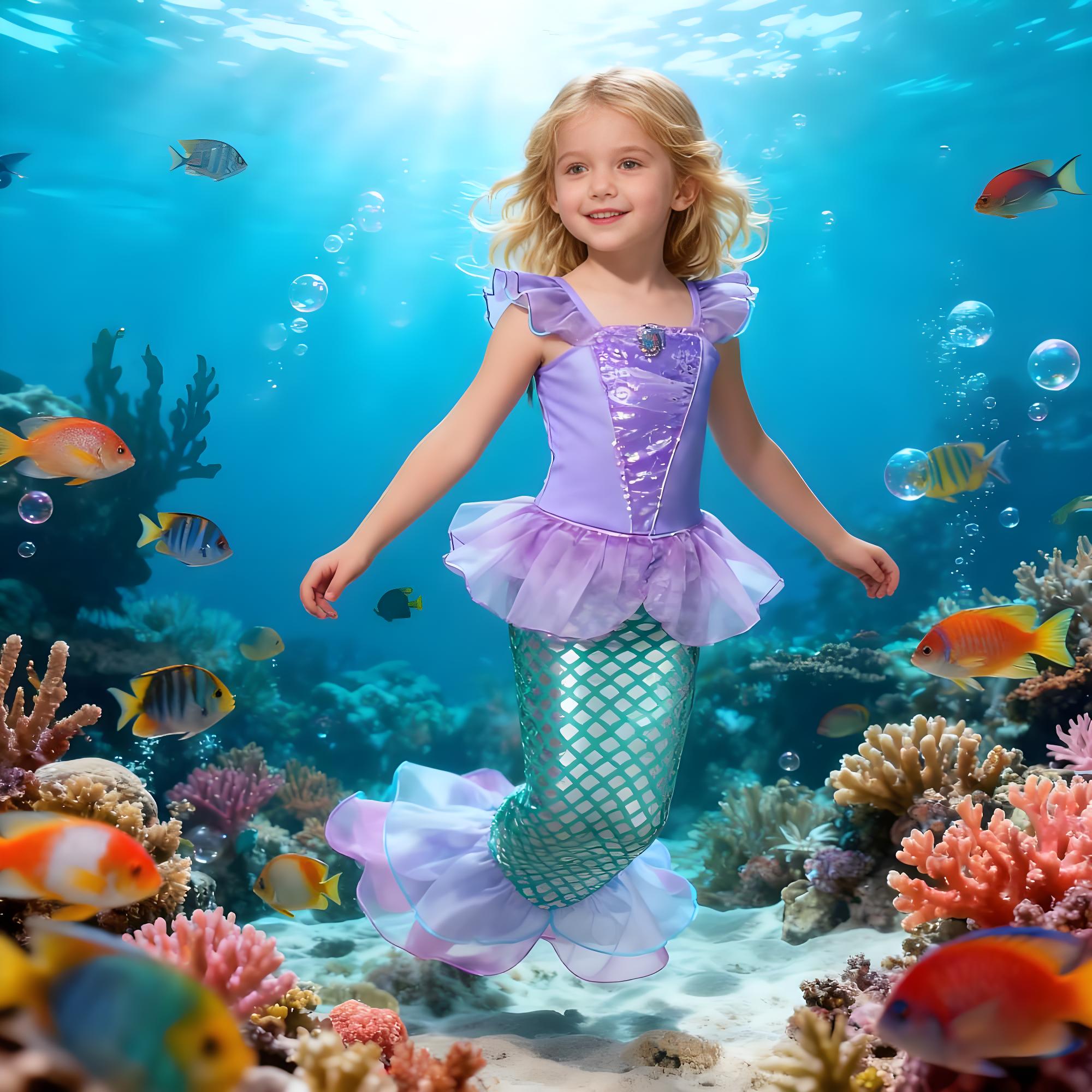 Summer Mermaid Birthday Party  - Briar Cosplay Prop recension och pris