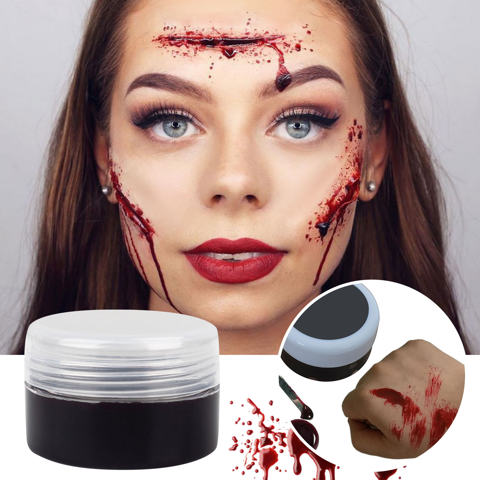 Wound Makeup Realistic Fake Bl - Body Paint Sfx recension och pris