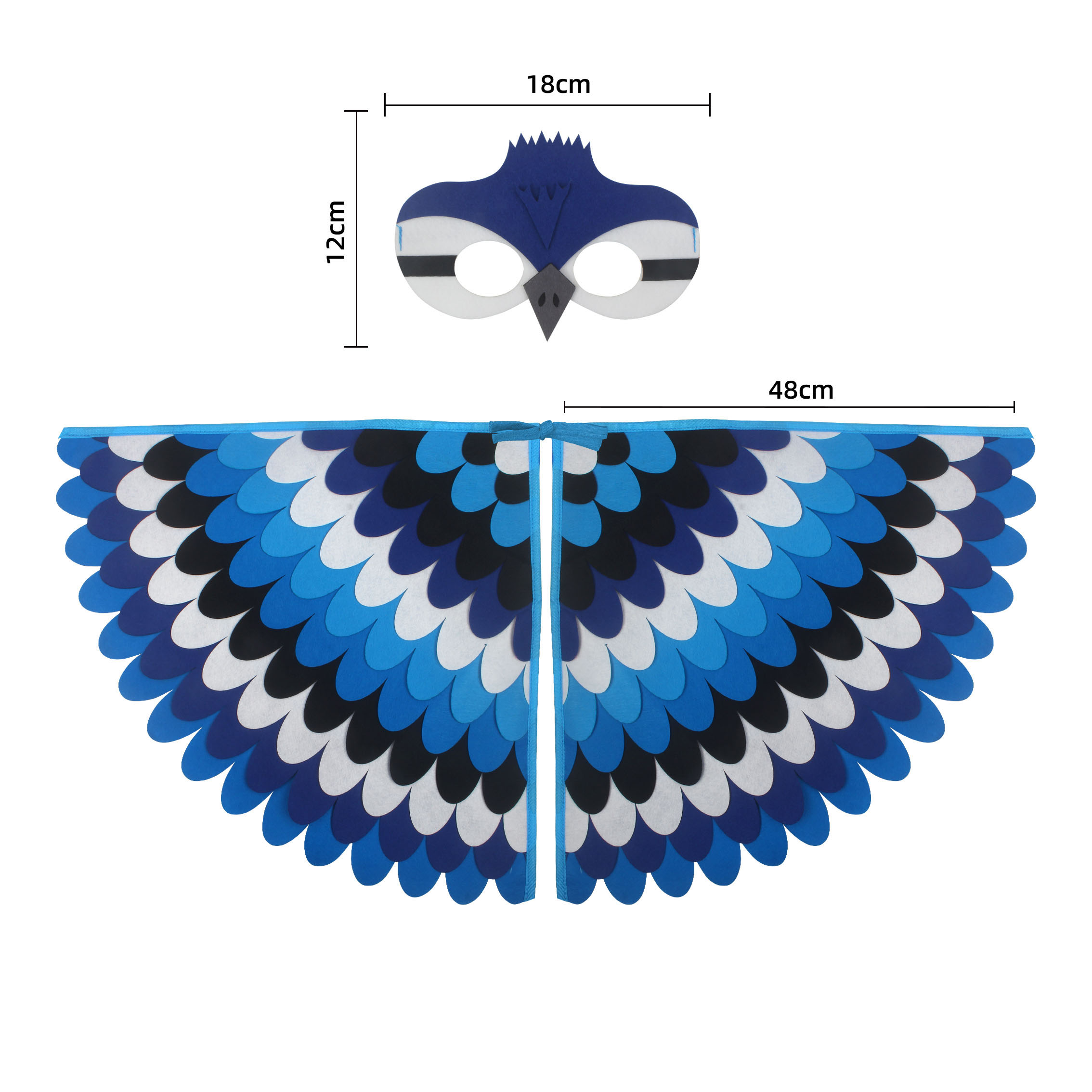Cute Owl Wings Costume Animal  - Cosplay Prop Pattern recension och pris