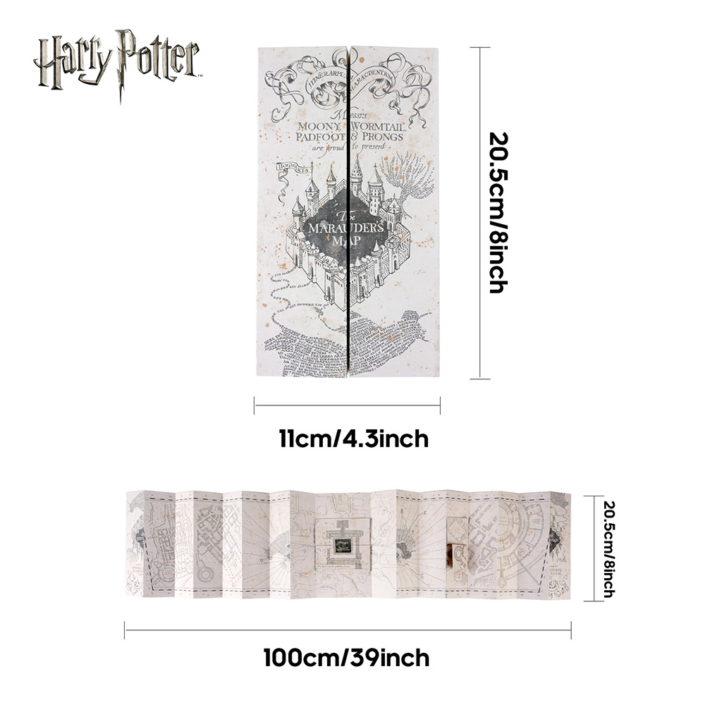 1PC Map Of The Marauder's Scho - Anime Cosplay Prop recension och pris