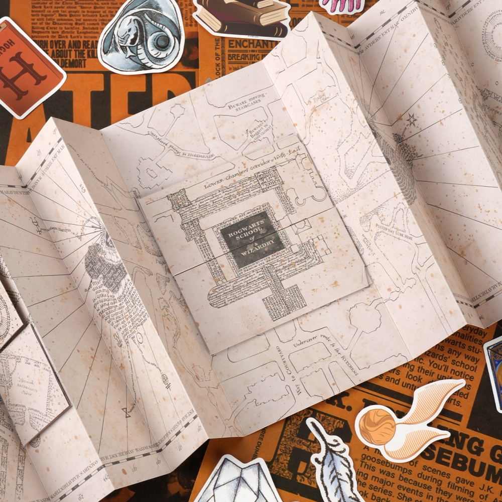 1PC Map Of The Marauder's Scho - Anime Cosplay Prop recension och pris