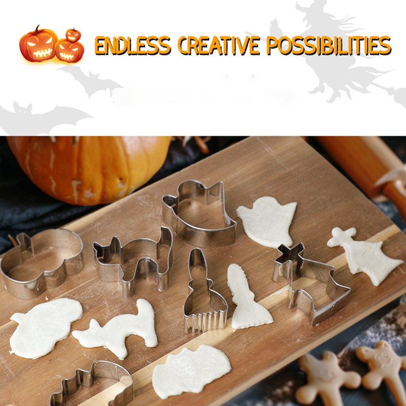 5/6/7/12PCS Halloween Cookie C - Cosplay Bat Prop recension och pris